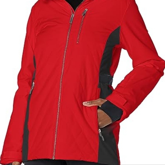 Spyder Women's Crossover Insulated Ski Jacket Red Medium New - Picture 4 of 7